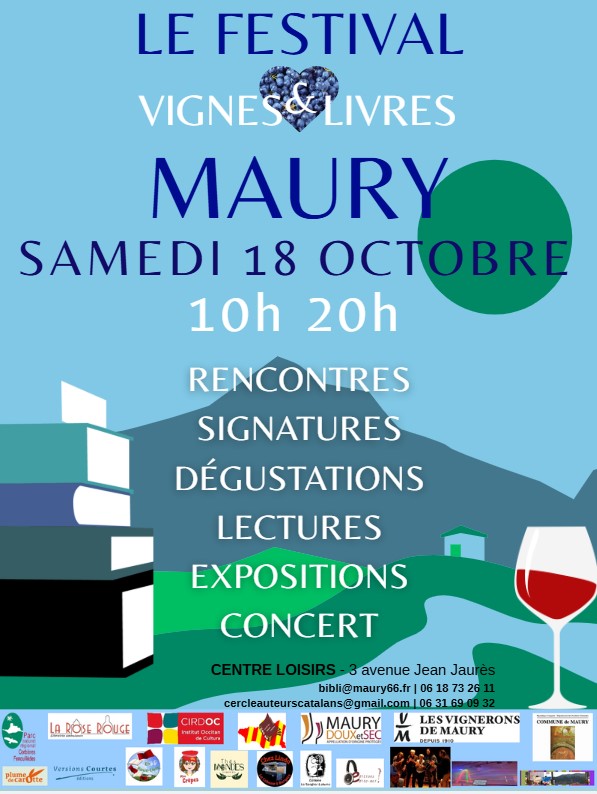 2025 10 18 VIGNESLIVRES MAURY affiche